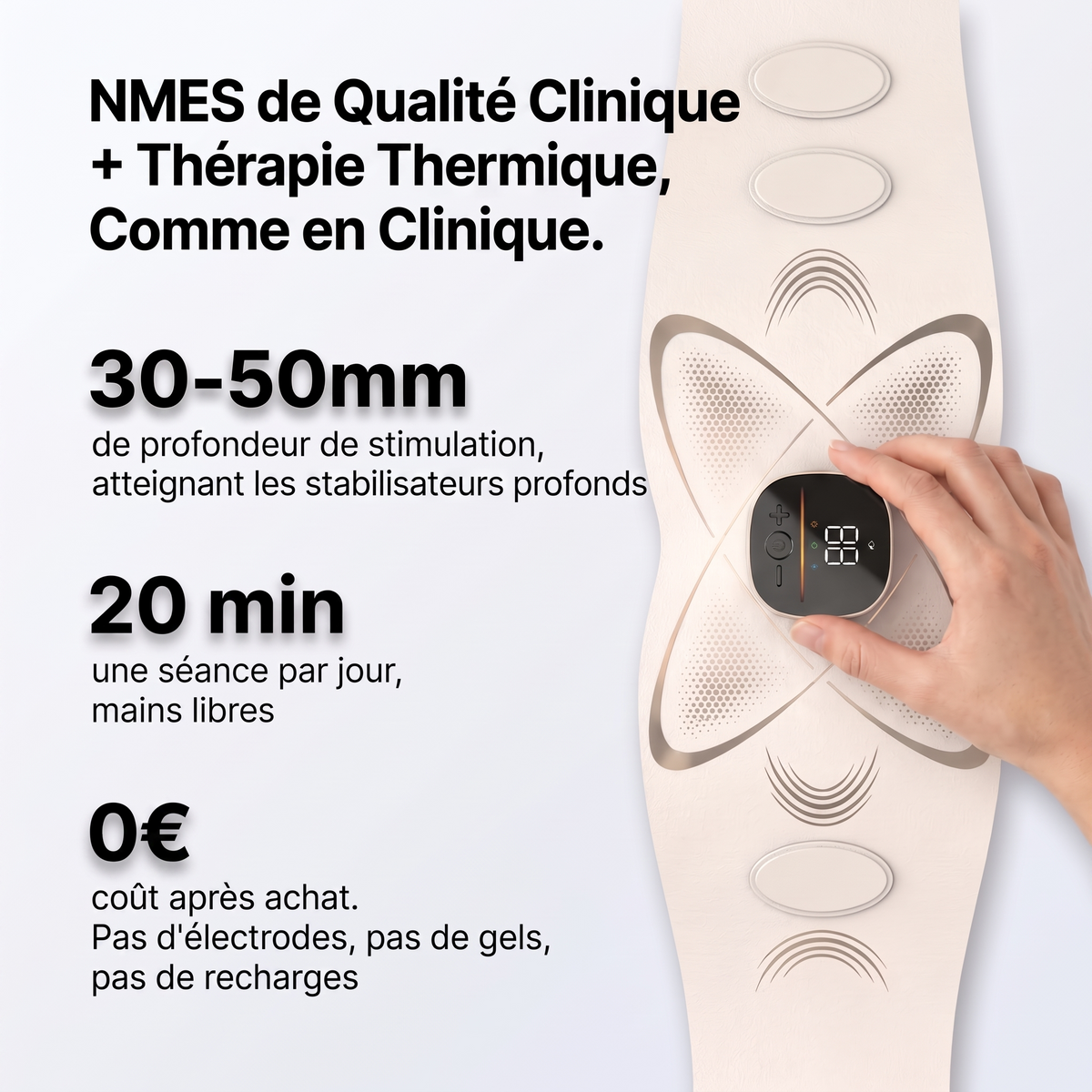 Neuro Belt — Système de Correction Posturale