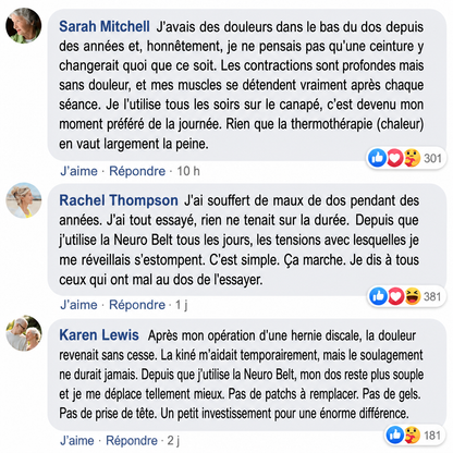 Neuro Belt — Système de Correction Posturale