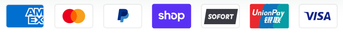 Accepted payment methods
